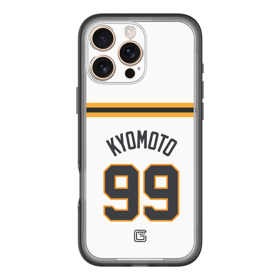 スリムプロテクションプレミアムケース［ 読売ジャイアンツ - #99 KYOMOTO - ホーム ］