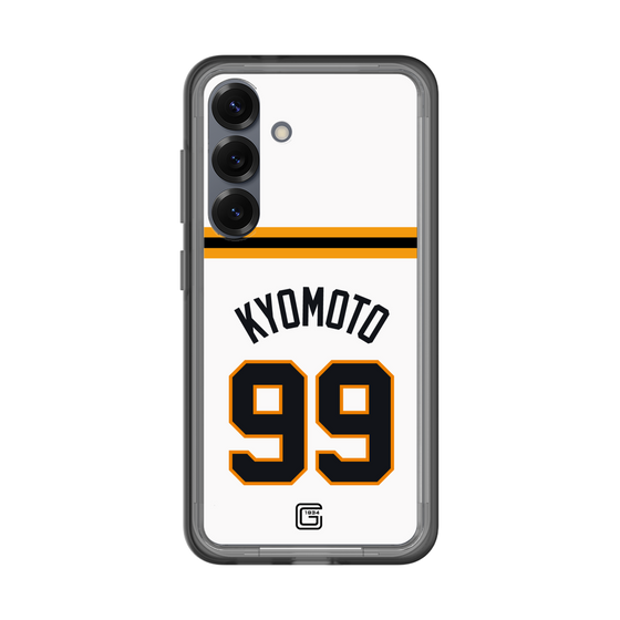 スリムプロテクションプレミアムケース［ 読売ジャイアンツ - #99 KYOMOTO - ホーム ］