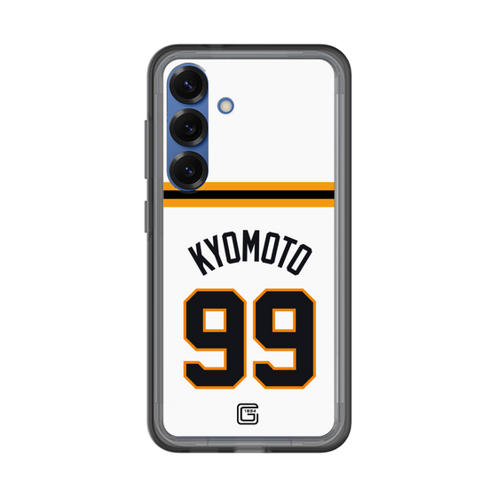 スリムプロテクションプレミアムケース［ 読売ジャイアンツ - #99 KYOMOTO - ホーム ］