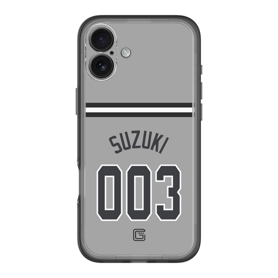 スリムプロテクションプレミアムケース［ 読売ジャイアンツ - #003 SUZUKI - ビジター ］