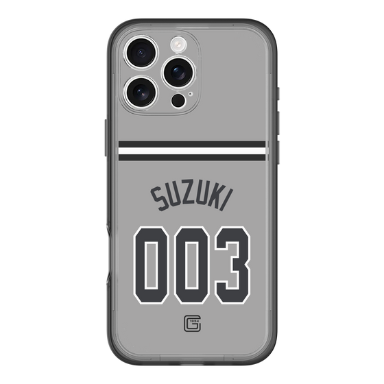 スリムプロテクションプレミアムケース［ 読売ジャイアンツ - #003 SUZUKI - ビジター ］