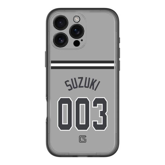 スリムプロテクションプレミアムケース［ 読売ジャイアンツ - #003 SUZUKI - ビジター ］