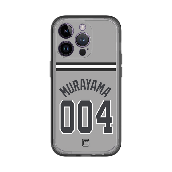 スリムプロテクションプレミアムケース［ 読売ジャイアンツ - #004 MURAYAMA - ビジター ］