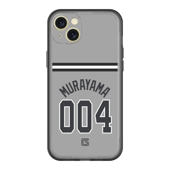 スリムプロテクションプレミアムケース［ 読売ジャイアンツ - #004 MURAYAMA - ビジター ］