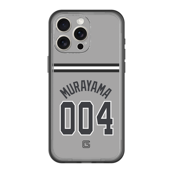スリムプロテクションプレミアムケース［ 読売ジャイアンツ - #004 MURAYAMA - ビジター ］