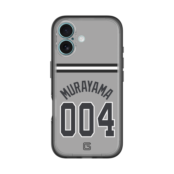 スリムプロテクションプレミアムケース［ 読売ジャイアンツ - #004 MURAYAMA - ビジター ］