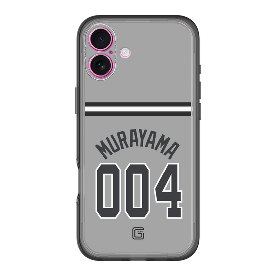 スリムプロテクションプレミアムケース［ 読売ジャイアンツ - #004 MURAYAMA - ビジター ］