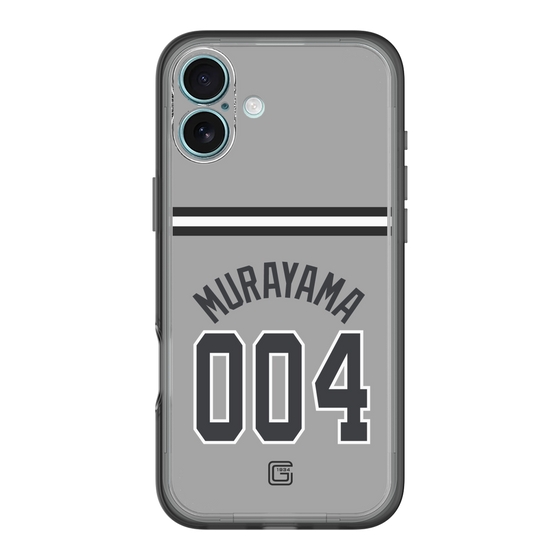 スリムプロテクションプレミアムケース［ 読売ジャイアンツ - #004 MURAYAMA - ビジター ］