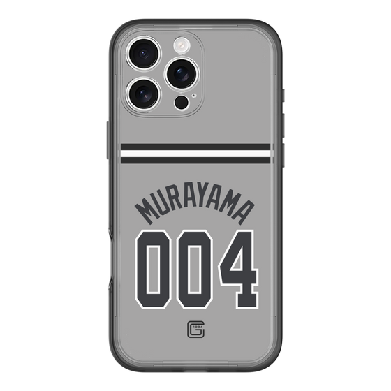 スリムプロテクションプレミアムケース［ 読売ジャイアンツ - #004 MURAYAMA - ビジター ］