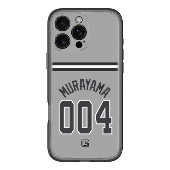 スリムプロテクションプレミアムケース［ 読売ジャイアンツ - #004 MURAYAMA - ビジター ］