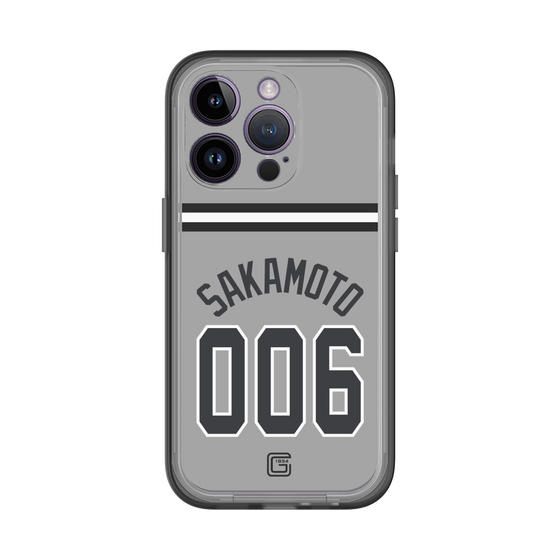 スリムプロテクションプレミアムケース［ 読売ジャイアンツ - #006 SAKAMOTO - ビジター ］