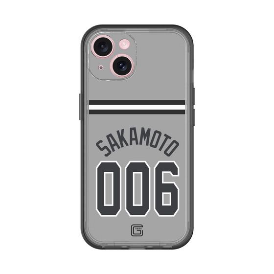 スリムプロテクションプレミアムケース［ 読売ジャイアンツ - #006 SAKAMOTO - ビジター ］