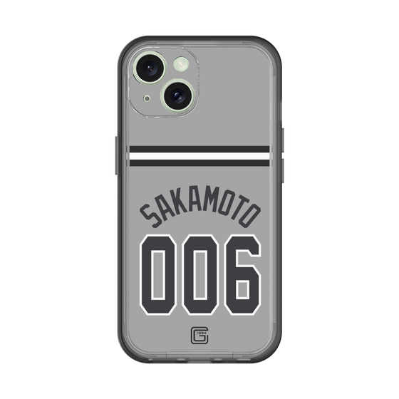 スリムプロテクションプレミアムケース［ 読売ジャイアンツ - #006 SAKAMOTO - ビジター ］