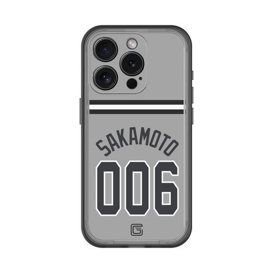 スリムプロテクションプレミアムケース［ 読売ジャイアンツ - #006 SAKAMOTO - ビジター ］