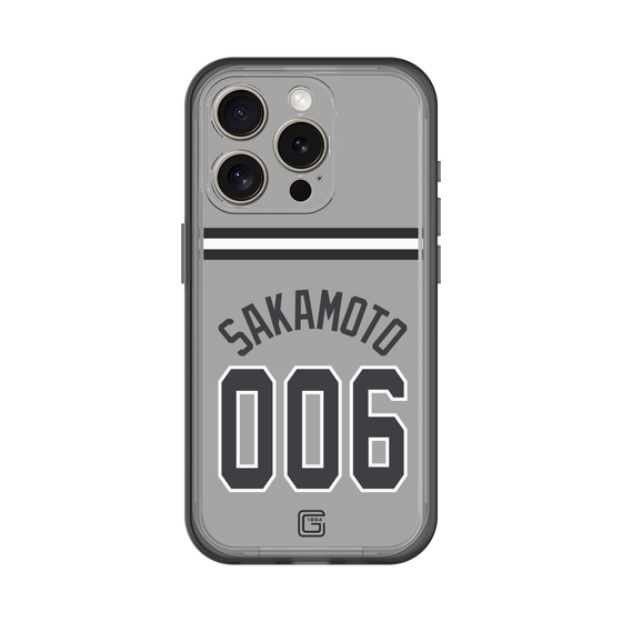 スリムプロテクションプレミアムケース［ 読売ジャイアンツ - #006 SAKAMOTO - ビジター ］