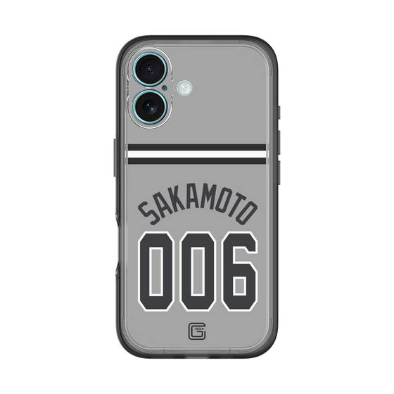スリムプロテクションプレミアムケース［ 読売ジャイアンツ - #006 SAKAMOTO - ビジター ］
