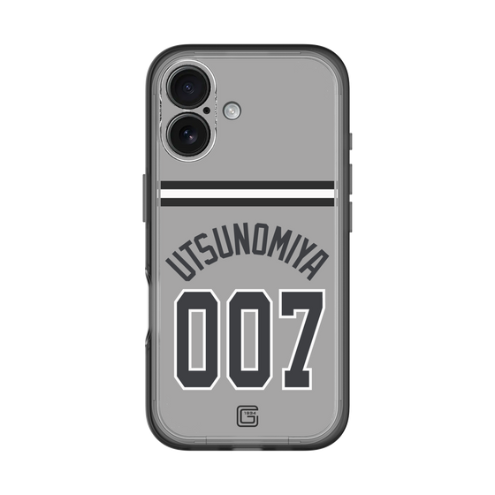 スリムプロテクションプレミアムケース［ 読売ジャイアンツ - #007 UTSUNOMIYA - ビジター ］