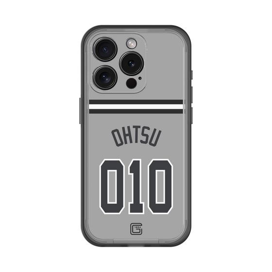 スリムプロテクションプレミアムケース［ 読売ジャイアンツ - #010 OHTSU - ビジター ］