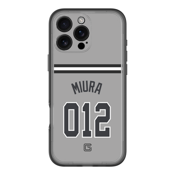 スリムプロテクションプレミアムケース［ 読売ジャイアンツ - #012 MIURA - ビジター ］