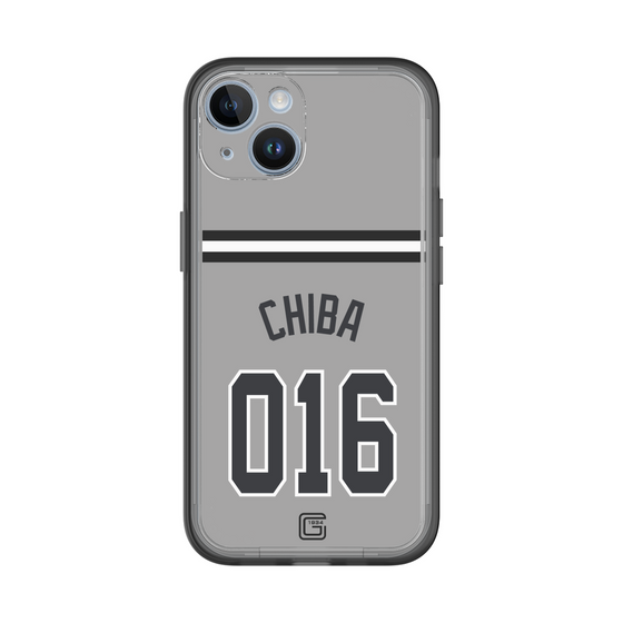 スリムプロテクションプレミアムケース［ 読売ジャイアンツ - #016 CHIBA - ビジター ］
