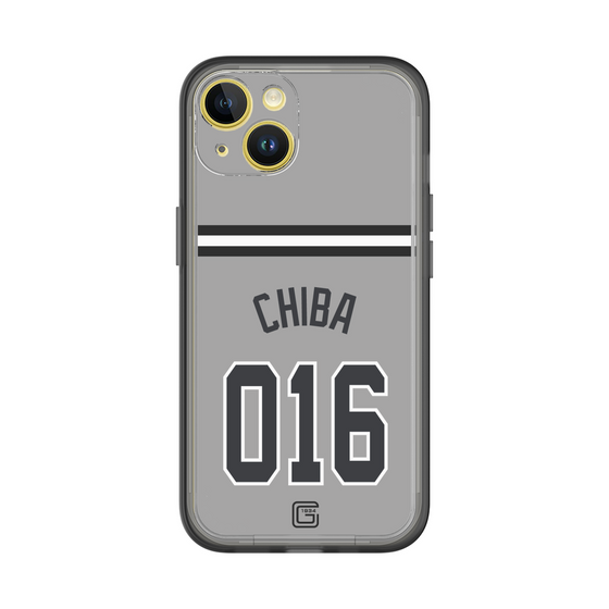 スリムプロテクションプレミアムケース［ 読売ジャイアンツ - #016 CHIBA - ビジター ］