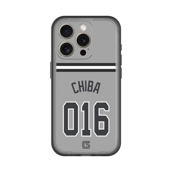 スリムプロテクションプレミアムケース［ 読売ジャイアンツ - #016 CHIBA - ビジター ］