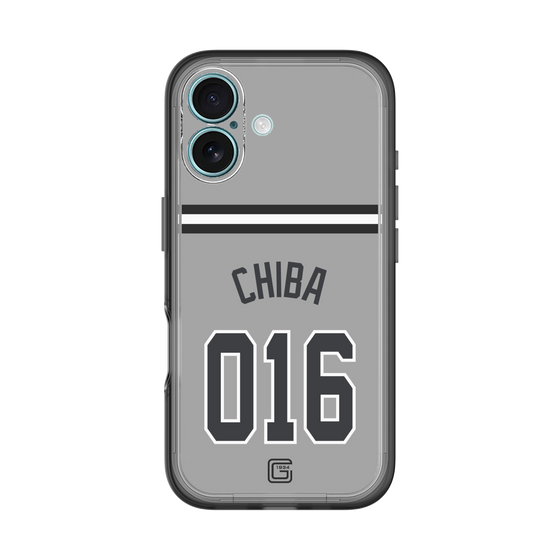 スリムプロテクションプレミアムケース［ 読売ジャイアンツ - #016 CHIBA - ビジター ］