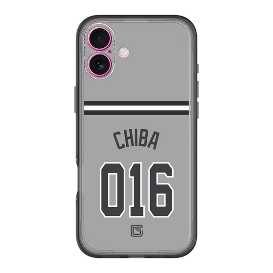 スリムプロテクションプレミアムケース［ 読売ジャイアンツ - #016 CHIBA - ビジター ］