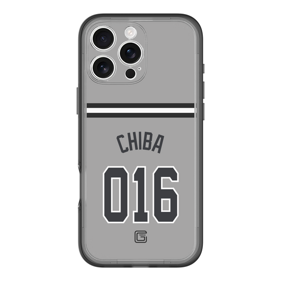 スリムプロテクションプレミアムケース［ 読売ジャイアンツ - #016 CHIBA - ビジター ］