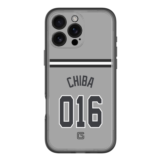 スリムプロテクションプレミアムケース［ 読売ジャイアンツ - #016 CHIBA - ビジター ］