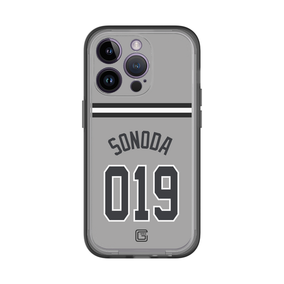 スリムプロテクションプレミアムケース［ 読売ジャイアンツ - #019 SONODA - ビジター ］