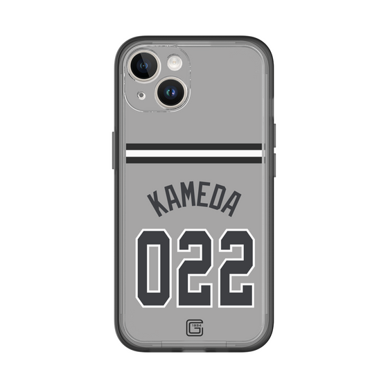 スリムプロテクションプレミアムケース［ 読売ジャイアンツ - #022 KAMEDA - ビジター ］