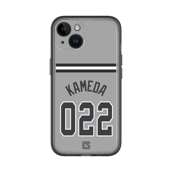 スリムプロテクションプレミアムケース［ 読売ジャイアンツ - #022 KAMEDA - ビジター ］