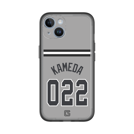 スリムプロテクションプレミアムケース［ 読売ジャイアンツ - #022 KAMEDA - ビジター ］
