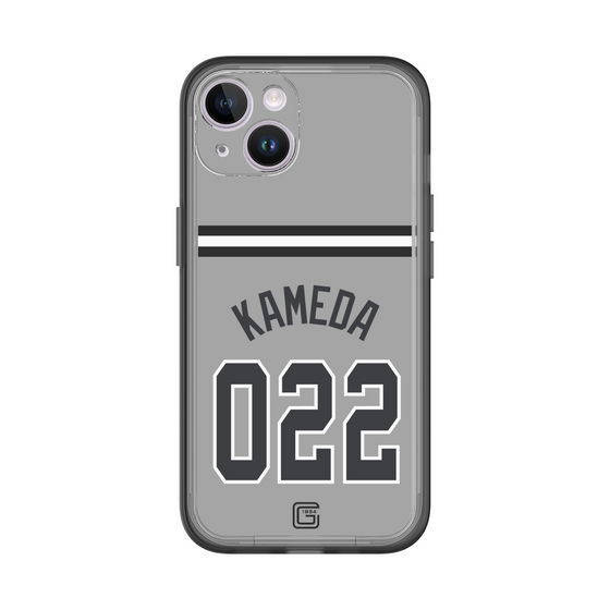 スリムプロテクションプレミアムケース［ 読売ジャイアンツ - #022 KAMEDA - ビジター ］