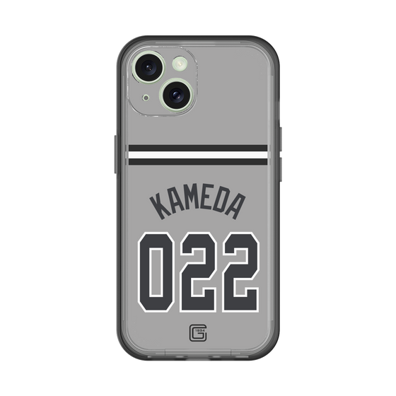 スリムプロテクションプレミアムケース［ 読売ジャイアンツ - #022 KAMEDA - ビジター ］