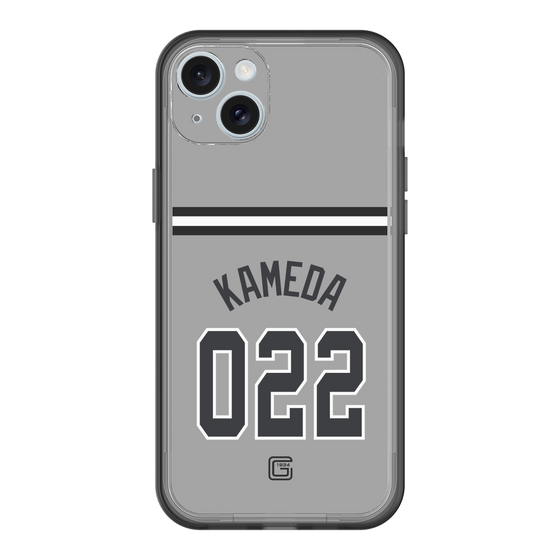 スリムプロテクションプレミアムケース［ 読売ジャイアンツ - #022 KAMEDA - ビジター ］