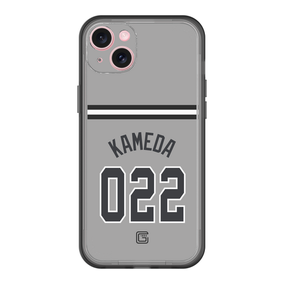 スリムプロテクションプレミアムケース［ 読売ジャイアンツ - #022 KAMEDA - ビジター ］