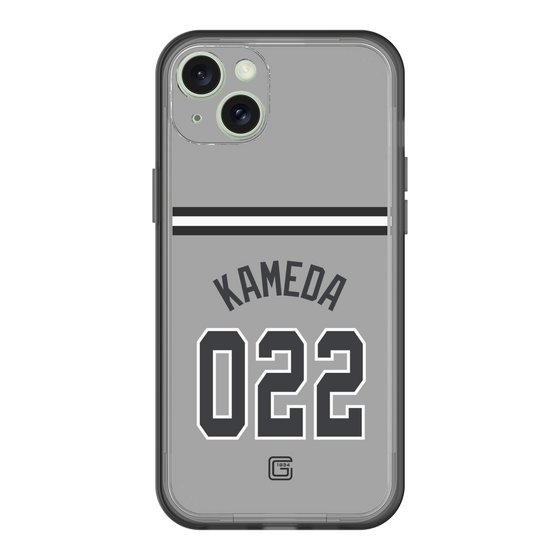 スリムプロテクションプレミアムケース［ 読売ジャイアンツ - #022 KAMEDA - ビジター ］