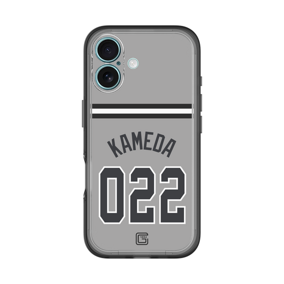 スリムプロテクションプレミアムケース［ 読売ジャイアンツ - #022 KAMEDA - ビジター ］
