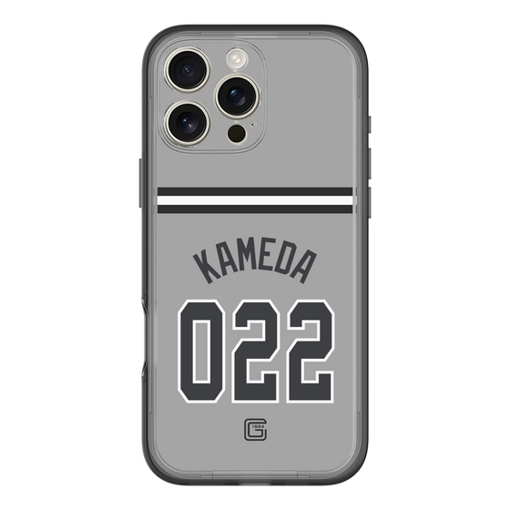 スリムプロテクションプレミアムケース［ 読売ジャイアンツ - #022 KAMEDA - ビジター ］
