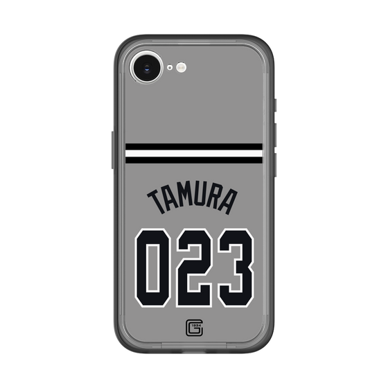 スリムプロテクションプレミアムケース［ 読売ジャイアンツ - #023 TAMURA - ビジター ］