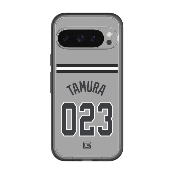 スリムプロテクションプレミアムケース［ 読売ジャイアンツ - #023 TAMURA - ビジター ］