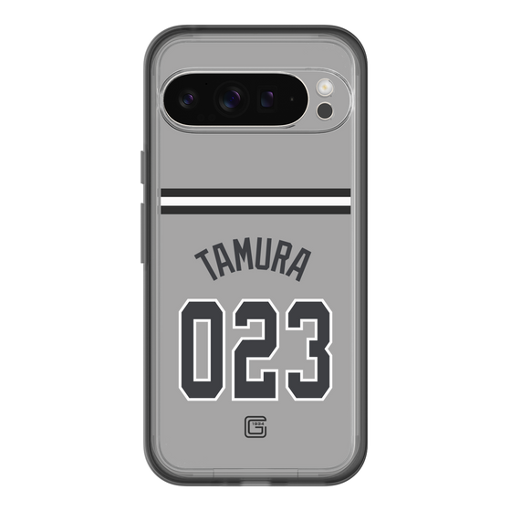 スリムプロテクションプレミアムケース［ 読売ジャイアンツ - #023 TAMURA - ビジター ］
