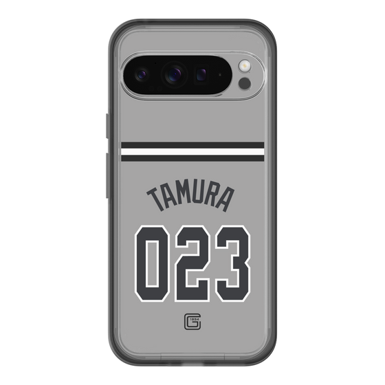 スリムプロテクションプレミアムケース［ 読売ジャイアンツ - #023 TAMURA - ビジター ］