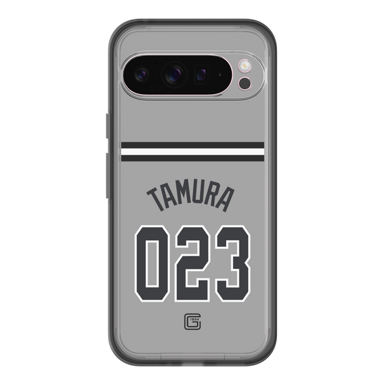 スリムプロテクションプレミアムケース［ 読売ジャイアンツ - #023 TAMURA - ビジター ］