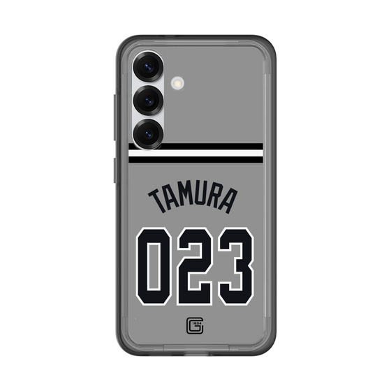 スリムプロテクションプレミアムケース［ 読売ジャイアンツ - #023 TAMURA - ビジター ］