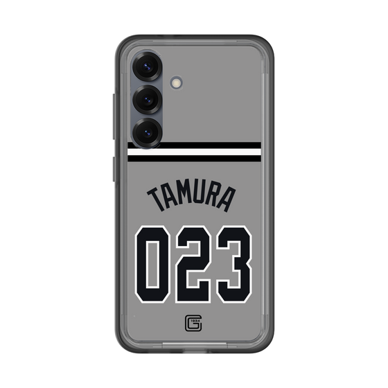 スリムプロテクションプレミアムケース［ 読売ジャイアンツ - #023 TAMURA - ビジター ］