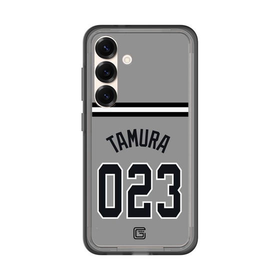 スリムプロテクションプレミアムケース［ 読売ジャイアンツ - #023 TAMURA - ビジター ］
