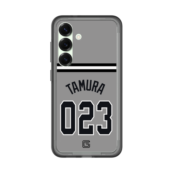 スリムプロテクションプレミアムケース［ 読売ジャイアンツ - #023 TAMURA - ビジター ］